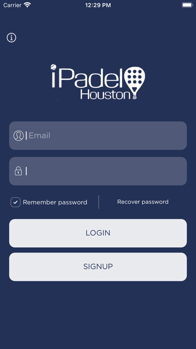 Emulate iPhone app iPadel Houston using MyAndroid Emulate iPhone app iPadel Houston using MyAndroid