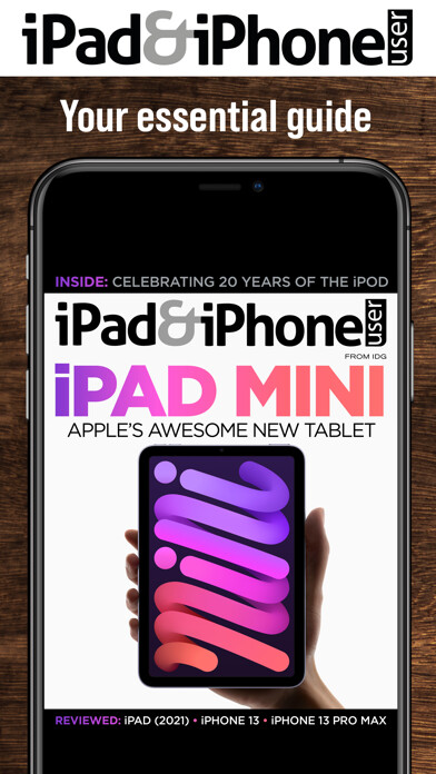 Emulate iPhone app iPad & iPhone User magazine. using MyAndroid