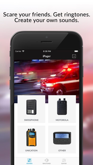 Emulate iPhone app iPAGER - emergency fire pager using MyAndroid Emulate iPhone app iPAGER - emergency fire pager using MyAndroid