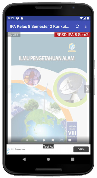 Run android online APK IPA Kelas 8 Semester 2 Kurikulum 2013 from MyAndroid or emulate IPA Kelas 8 Semester 2 Kurikulum 2013 using MyAndroid
