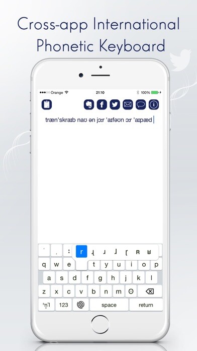 Emulate iPhone app IPA Keyboard: IPA Alphabet using MyAndroid Emulate iPhone app IPA Keyboard: IPA Alphabet using MyAndroid