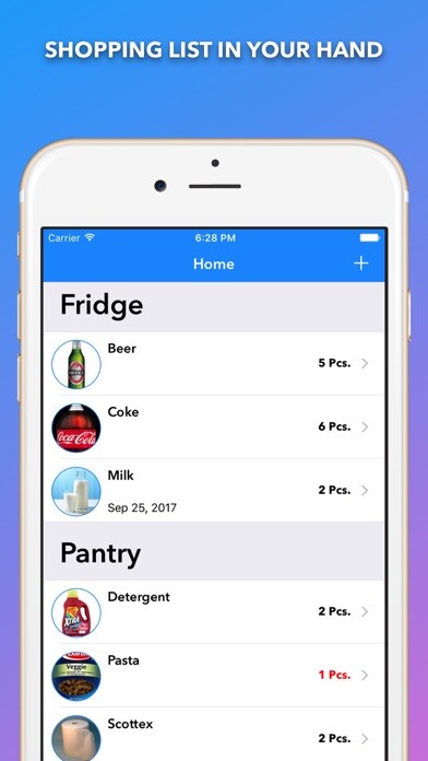 Emulate iPhone app iPantry Pro - Shopping List using MyAndroid Emulate iPhone app iPantry Pro - Shopping List using MyAndroid