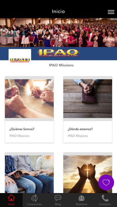 Emulate iPhone app IPAO Missions App using MyAndroid