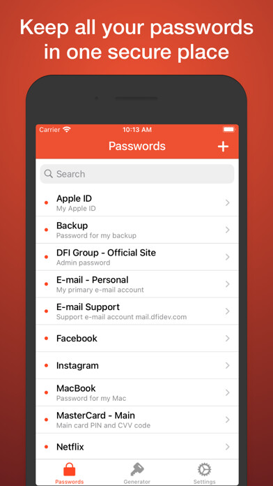 Emulate iPhone app iPassworder - Password Storage using MyAndroid Emulate iPhone app iPassworder - Password Storage using MyAndroid