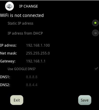 Run android online APK IP CHANGE from MyAndroid or emulate IP CHANGE using MyAndroid