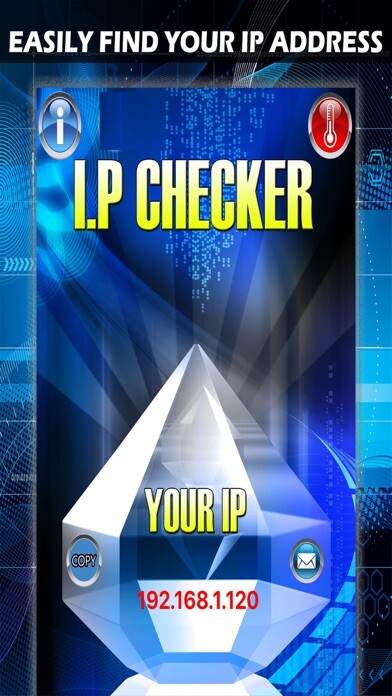 Emulate iPhone app IP Checker - Find IP Address using MyAndroid
