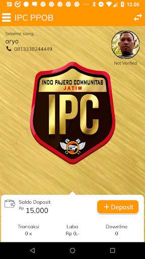 Run android online APK IPC PPOB from MyAndroid or emulate IPC PPOB using MyAndroid
