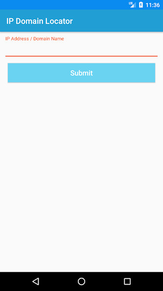 Run android online APK IP Domain Locator from MyAndroid or emulate IP Domain Locator using MyAndroid