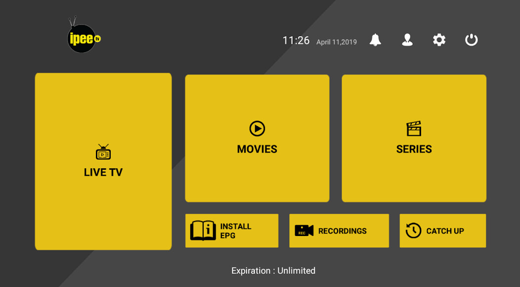 Run android online APK ipee.tv from MyAndroid or emulate ipee.tv using MyAndroid