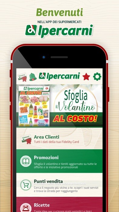 Emulate iPhone app Ipercarni using MyAndroid