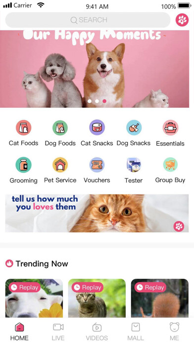 Emulate iPhone app iPET - A Pet’s Community using MyAndroid Emulate iPhone app iPET - A Pet’s Community using MyAndroid