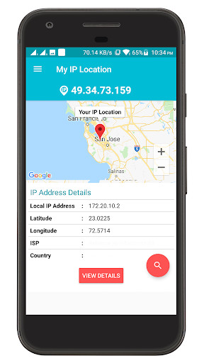 Run android online APK IP Geolocation Finder - Track IP details from MyAndroid or emulate IP Geolocation Finder - Track IP details using MyAndroid