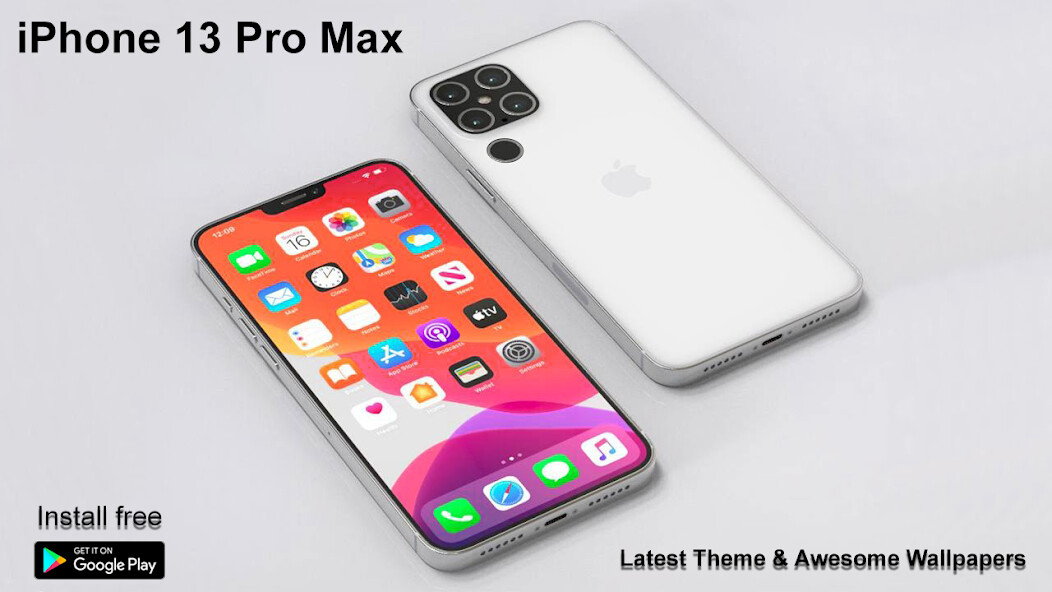 Run android online APK iPhone 13 Pro Max Launcher 2021:Theme  Wallpaper from MyAndroid or emulate iPhone 13 Pro Max Launcher 2021:Theme  Wallpaper using MyAndroid