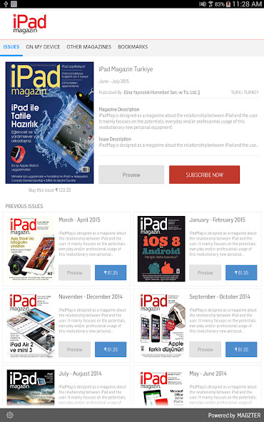 Run android online APK iPhone iPad Magazin TR from MyAndroid or emulate iPhone iPad Magazin TR using MyAndroid