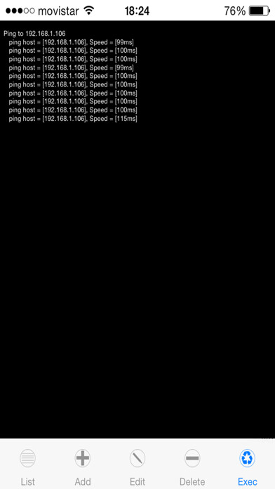 Emulate iPhone app iPING HOST using MyAndroid Emulate iPhone app iPING HOST using MyAndroid