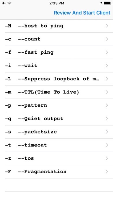 Emulate iPhone app iPing - Packet Generator using MyAndroid Emulate iPhone app iPing - Packet Generator using MyAndroid
