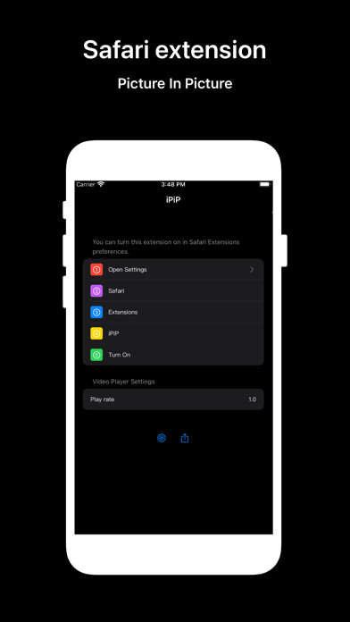 Emulate iPhone app iPiP - Picture in Picture using MyAndroid