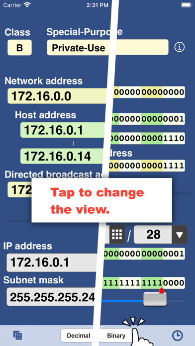 Emulate iPhone app IP Keypad Pro - Subnet Calc using MyAndroid Emulate iPhone app IP Keypad Pro - Subnet Calc using MyAndroid