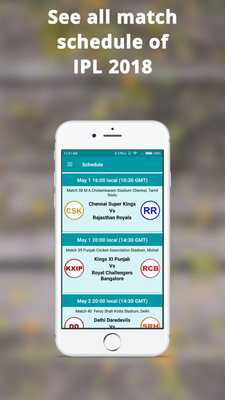 Emulate Android APK IPL 2018 Live Score: IPL 11 Schedule