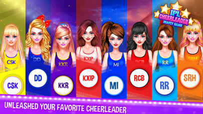 Emulate iPhone app IPL Cheerleader Beauty Salon using MyAndroid