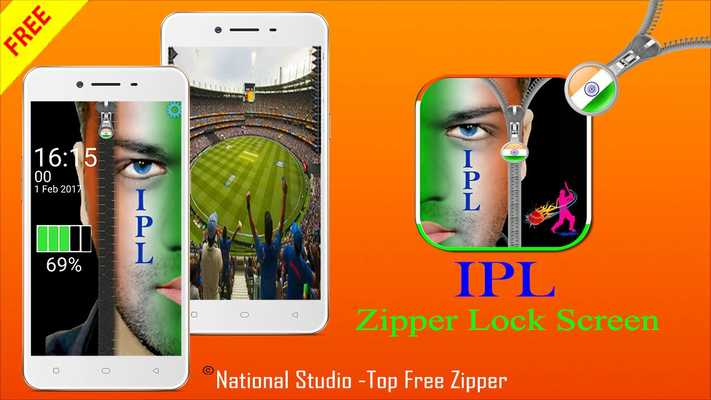 Emulate Android APK IPL Face Zipper Lock