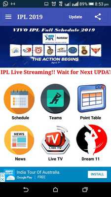 Emulate Android APK IPL Live Updates 2019 Emulate Android APK IPL Live Updates 2019