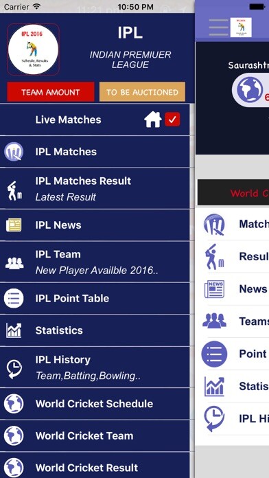 Emulate iPhone app IPL T20 2017 Edition - Schedule,Live Score,Today Matches,Indian Premium Leagues using MyAndroid