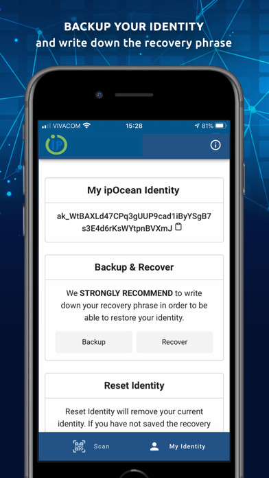 Emulate iPhone app ipOcean Identity using MyAndroid Emulate iPhone app ipOcean Identity using MyAndroid
