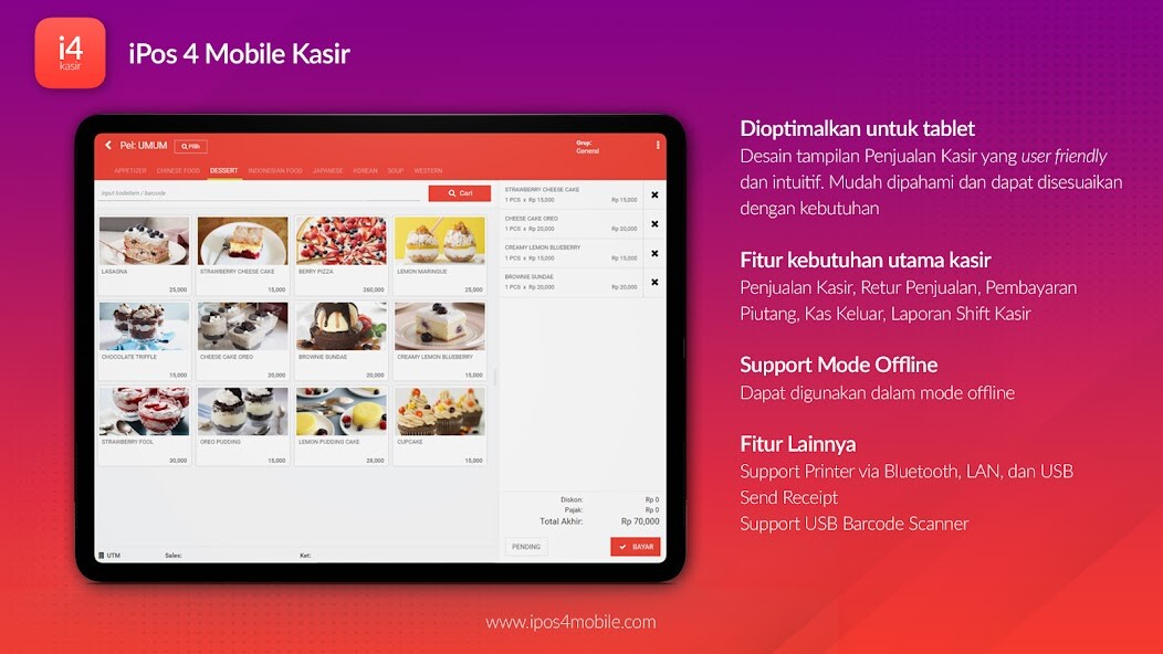 Run android online APK iPos 4 Mobile Kasir from MyAndroid or emulate iPos 4 Mobile Kasir using MyAndroid