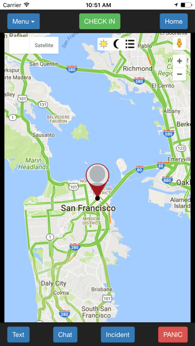 Emulate iPhone app IPP GEO Locator using MyAndroid