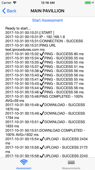 Emulate iPhone app iPro WiFi Assessment using MyAndroid Emulate iPhone app iPro WiFi Assessment using MyAndroid