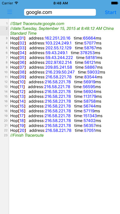 Emulate iPhone app IP Scan using MyAndroid Emulate iPhone app IP Scan using MyAndroid