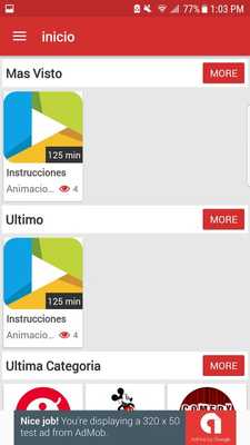 Emulate Android APK IPTV player LATINO