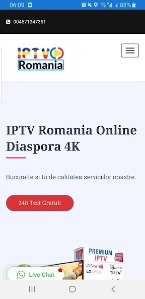 Run android online APK IPTV Romania from MyAndroid or emulate IPTV Romania using MyAndroid