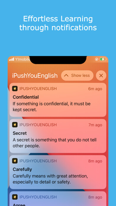 Emulate iPhone app iPushYouEnglish using MyAndroid Emulate iPhone app iPushYouEnglish using MyAndroid