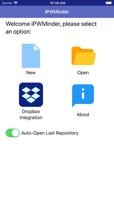Emulate iPhone app iPWMinder - Password Manager using MyAndroid Emulate iPhone app iPWMinder - Password Manager using MyAndroid