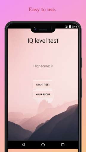 Run android online APK IQ level test from MyAndroid or emulate IQ level test using MyAndroid