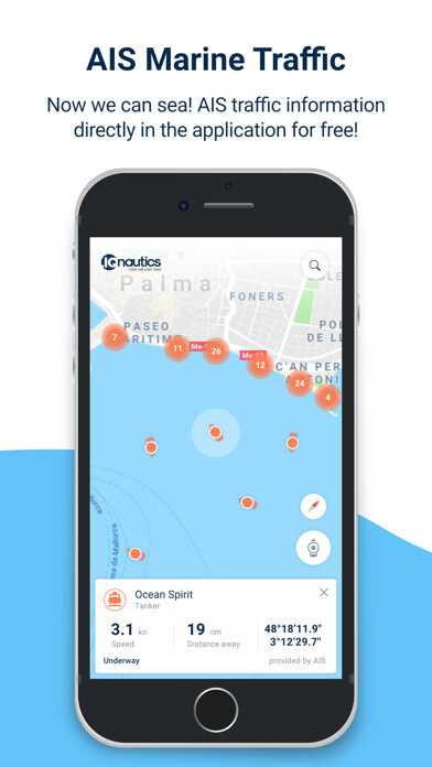 Emulate iPhone app IQNautics Live Marine Traffic using MyAndroid