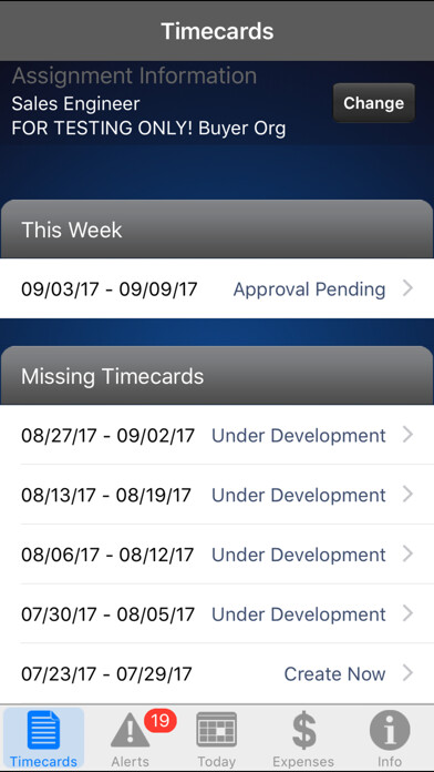 Emulate iPhone app IQN Timecards and Expenses using MyAndroid Emulate iPhone app IQN Timecards and Expenses using MyAndroid