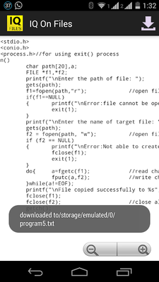 Emulate Android APK IQ on files(C programs) Emulate Android APK IQ on files(C programs)