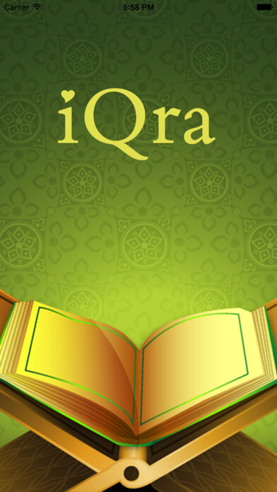 Emulate iPhone app iQra: Easy Quran using MyAndroid