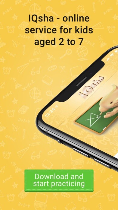 Emulate iPhone app IQsha: development for kids using MyAndroid