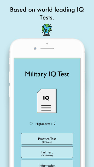 Emulate iPhone app IQ Test - Full Test using MyAndroid
