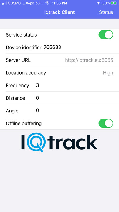 Emulate iPhone app IQTRACK Client using MyAndroid Emulate iPhone app IQTRACK Client using MyAndroid