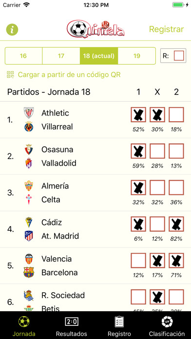 Emulate iPhone app iQuiniela- Simples y reducidas using MyAndroid Emulate iPhone app iQuiniela- Simples y reducidas using MyAndroid