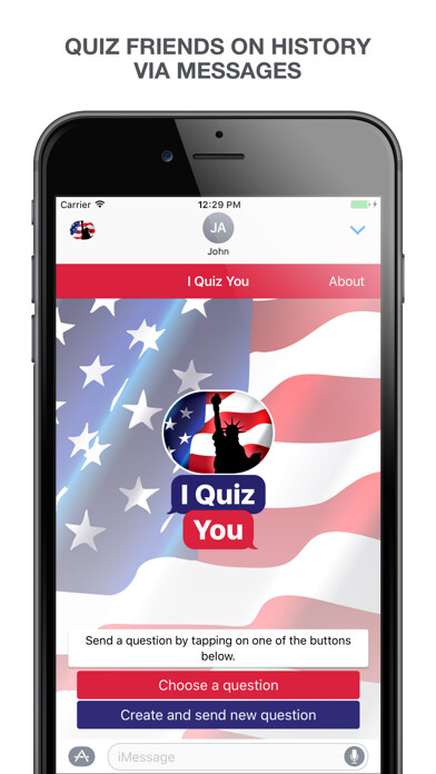 Emulate iPhone app I Quiz You: History of the United States using MyAndroid Emulate iPhone app I Quiz You: History of the United States using MyAndroid