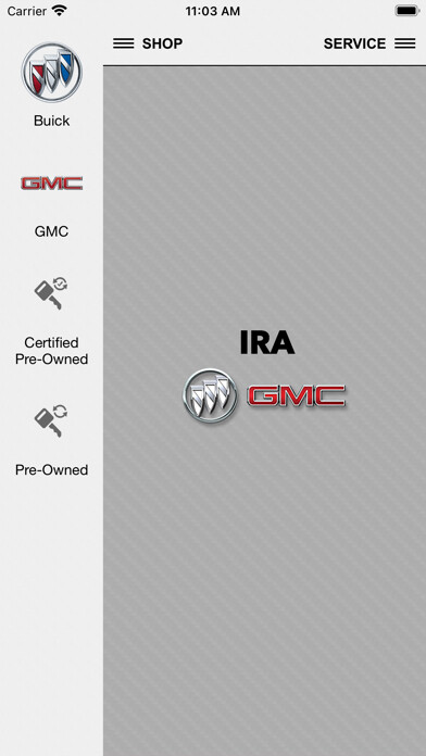Emulate iPhone app Ira Buick GMC using MyAndroid Emulate iPhone app Ira Buick GMC using MyAndroid
