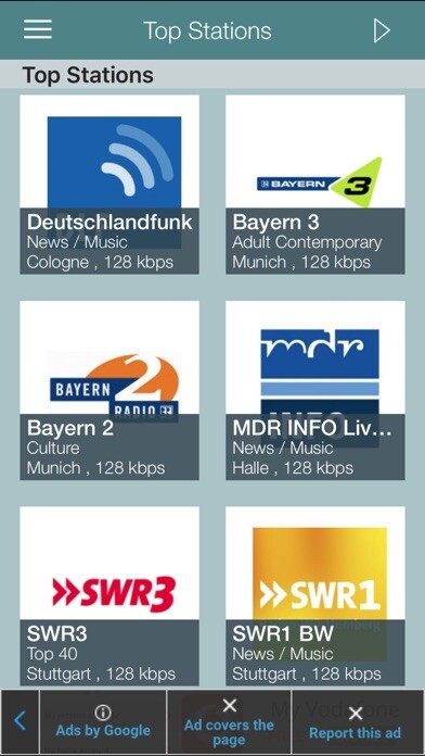 Emulate iPhone app iRadio Germany using MyAndroid Emulate iPhone app iRadio Germany using MyAndroid