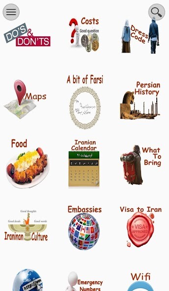 Run android online APK Iran Travel Guide from MyAndroid or emulate Iran Travel Guide using MyAndroid