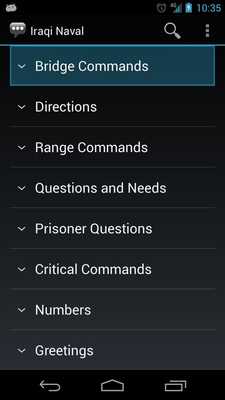 Emulate Android APK Iraqi Naval Phrases Emulate Android APK Iraqi Naval Phrases
